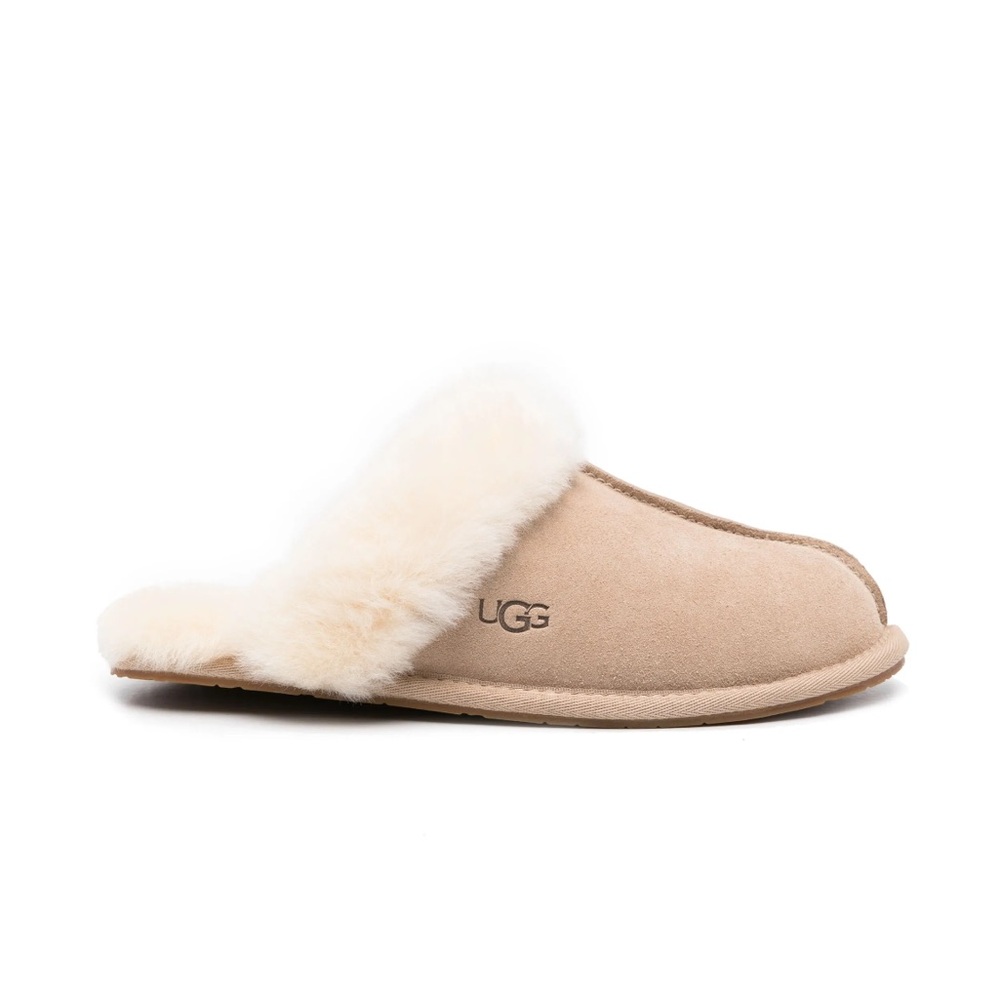 NWT UGG Scuffette II Slip-On Slippers - Sand/Light Beige